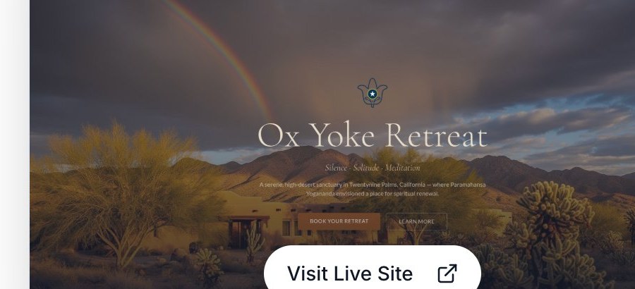 Ox Yoke Retreat
